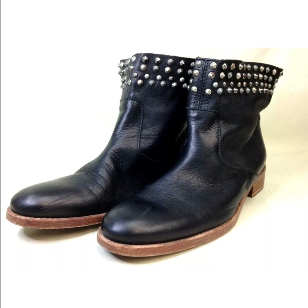 ❤️Zadig & Voltaire Low Marlow Studded Boots 7.5
